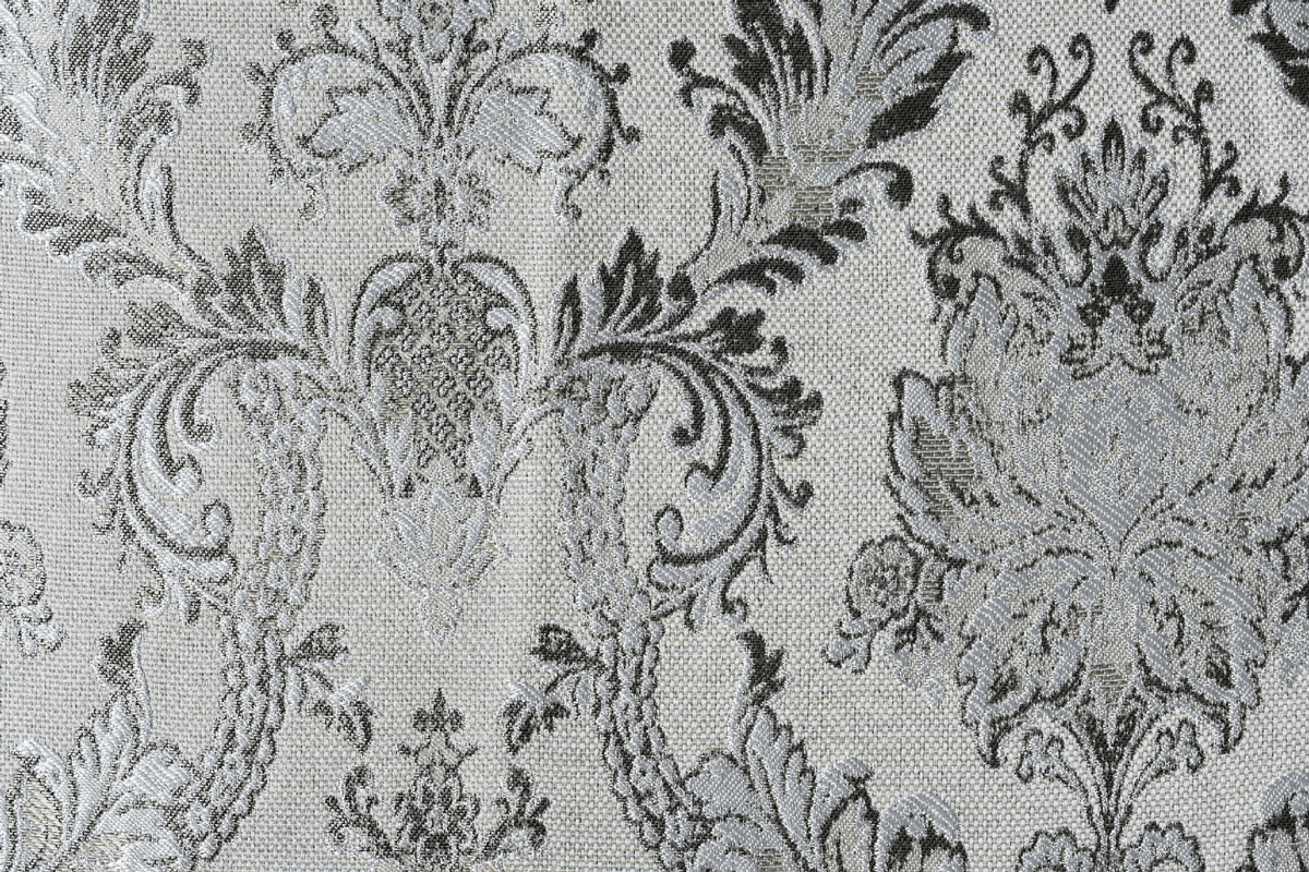 caspia grey colored material curtain