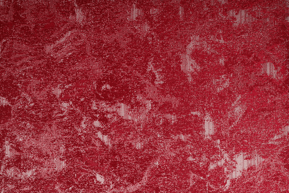 essenza red colored material curtain