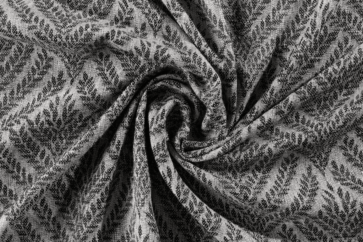 sesimbra grey colored material curtain