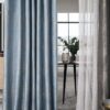 Azure grey colored material