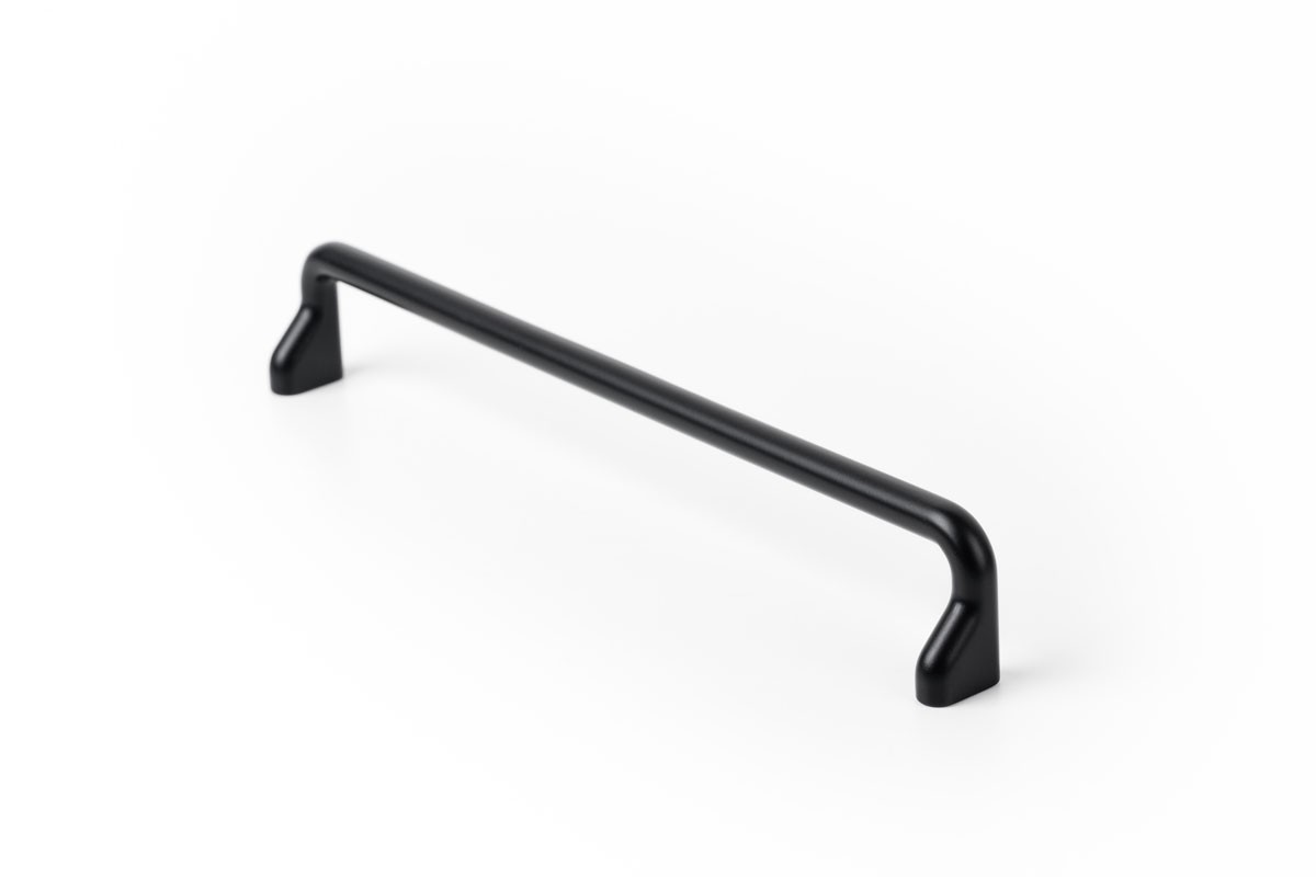 Soft black handles