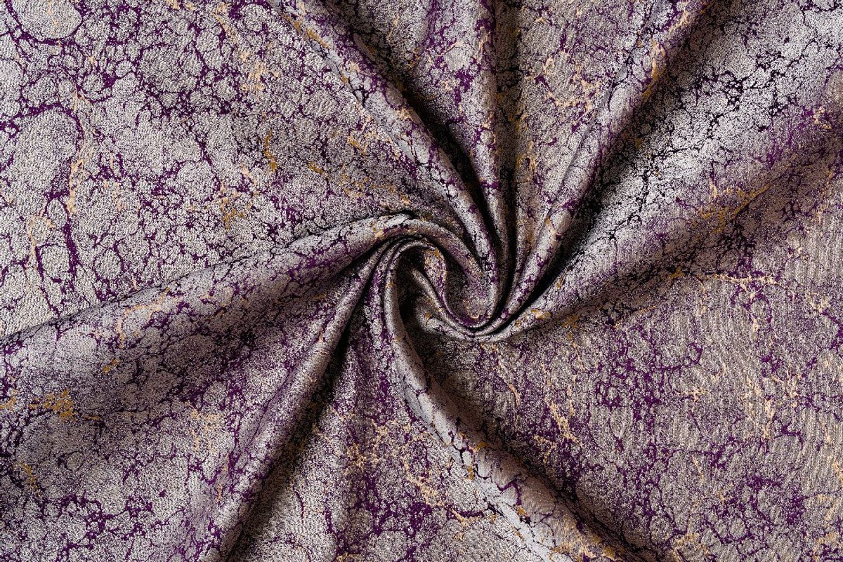 alchemia purple print curtain