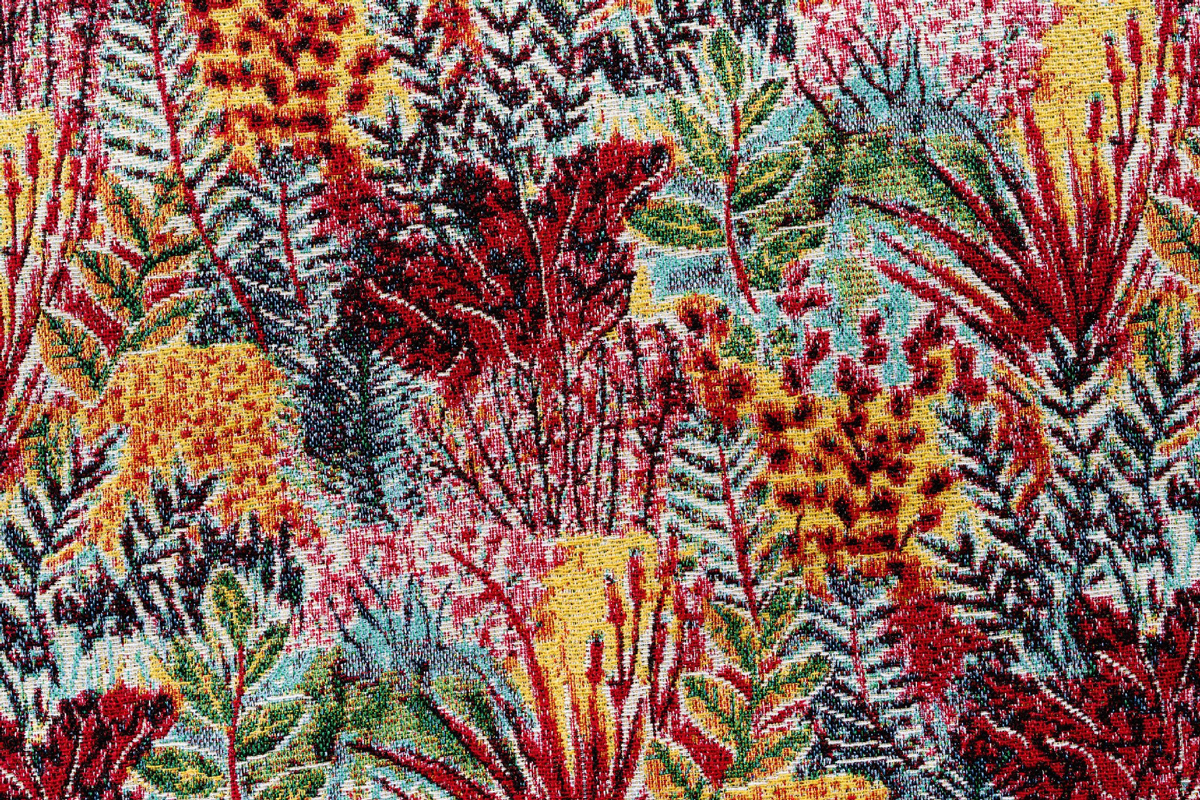 bermuda multicolor flower print curtain