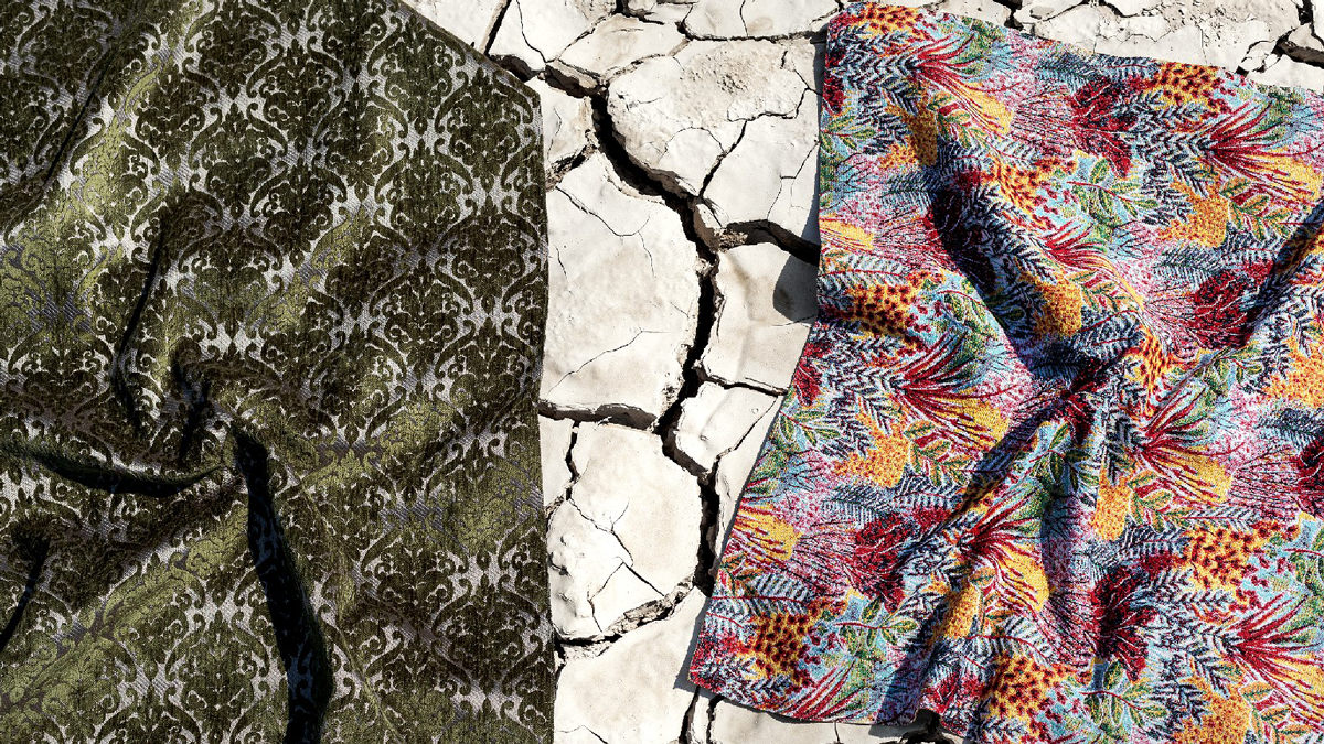 bermuda multicolor flower print curtain