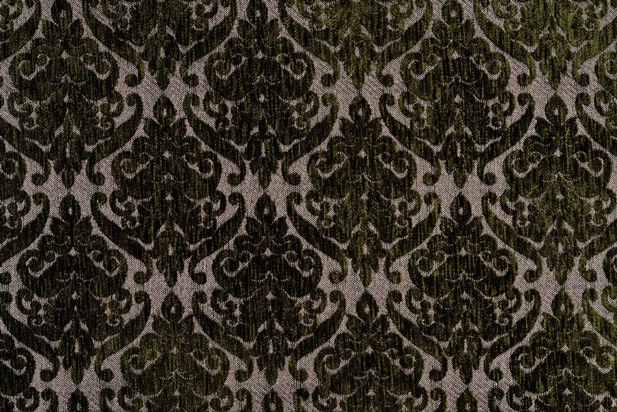 mezzo green print curtain