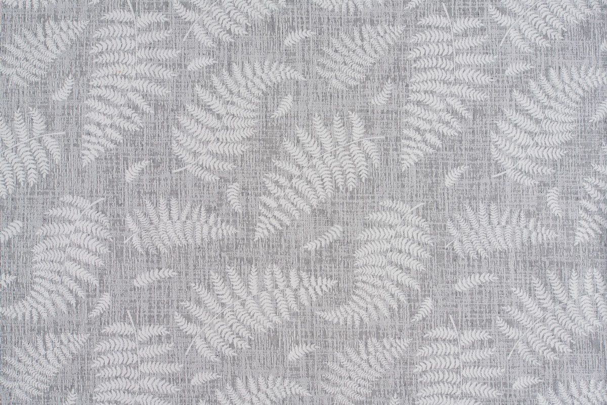 norah grey print curtain