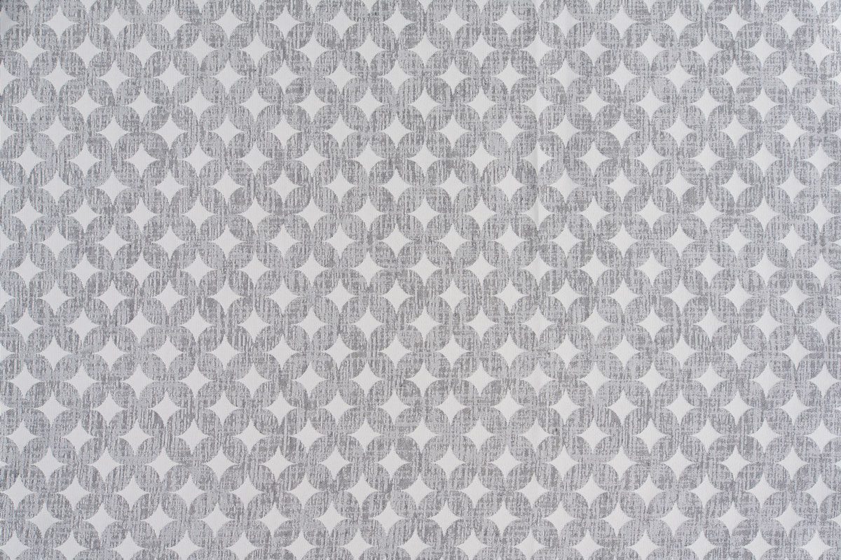 prato grey print curtain