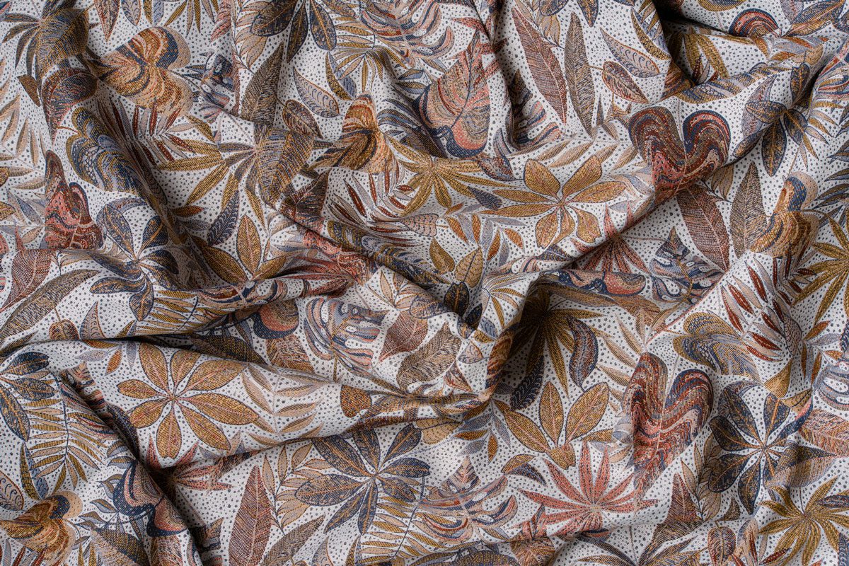 sicily multicolor print curtain