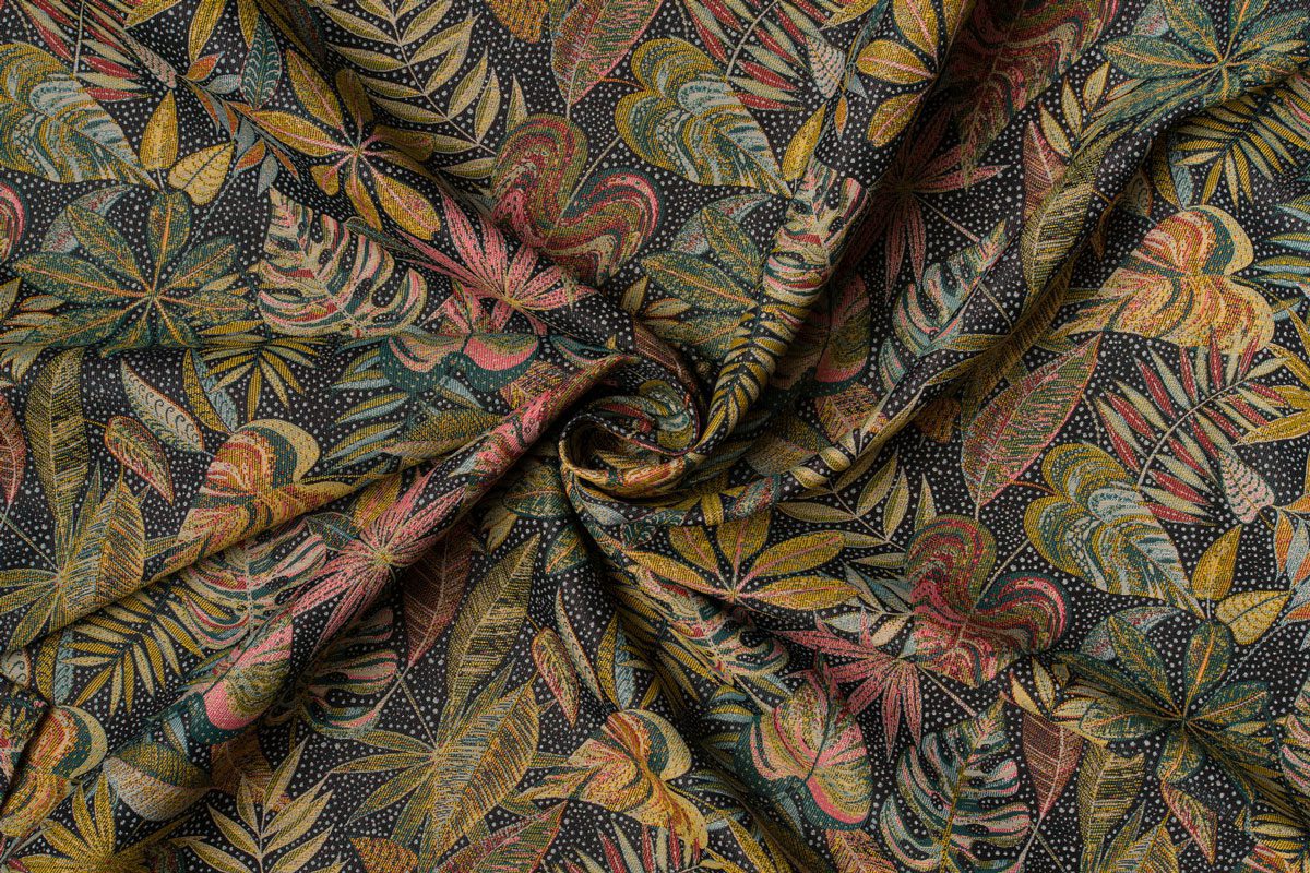 sicily multicolor print curtain