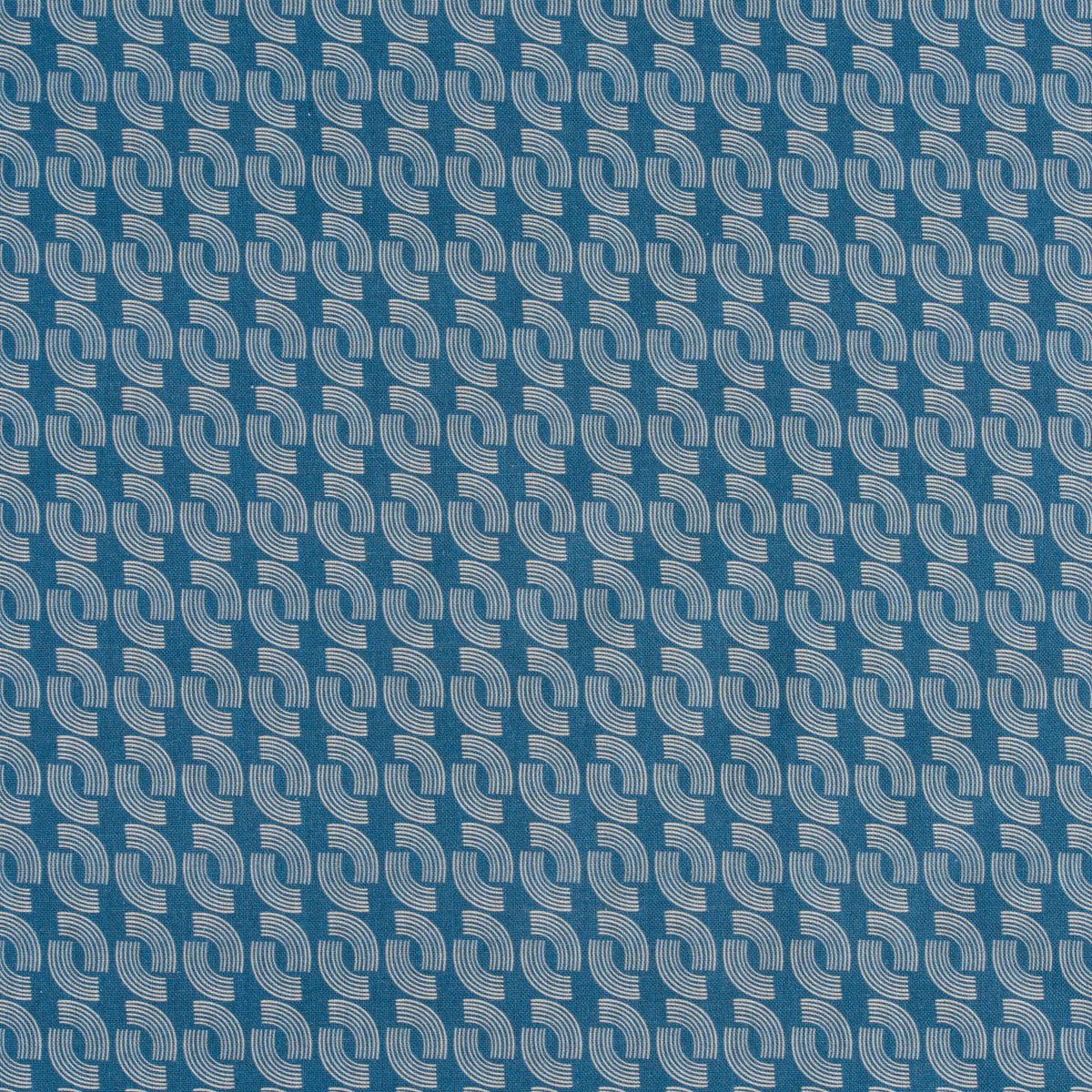 ercole blue print curtain