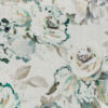 amore green print curtain