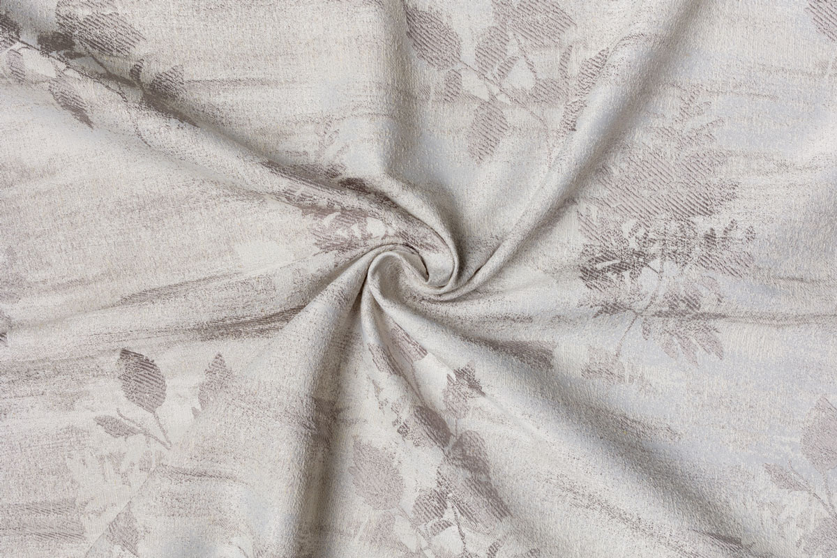 olbia beige print curtain