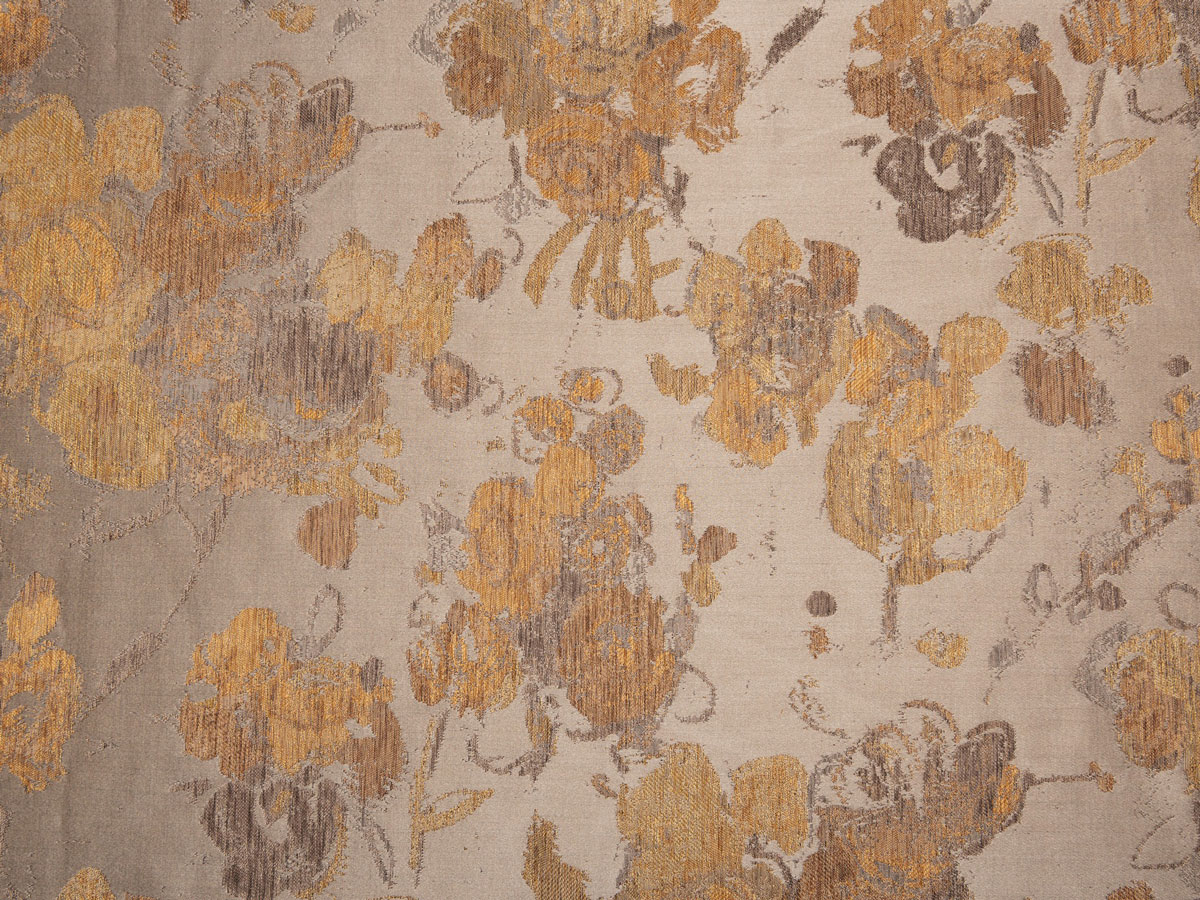 sarah beige print curtain