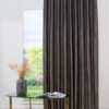 sergenti brown print curtain