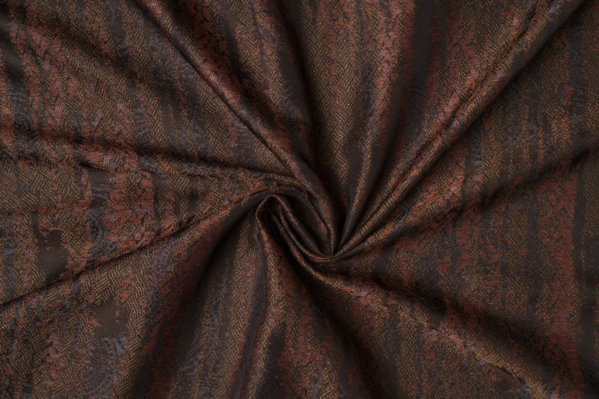sergenti brown print curtain