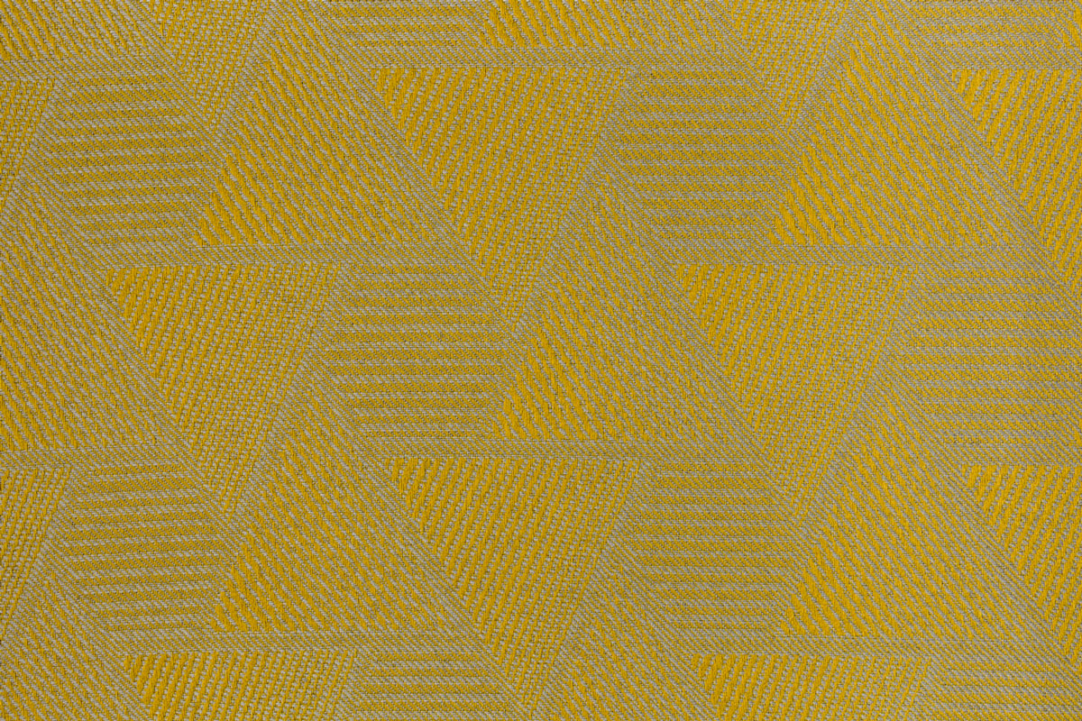 ragusa yellow print curtain