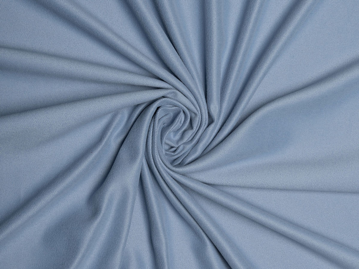 modern blue print curtain