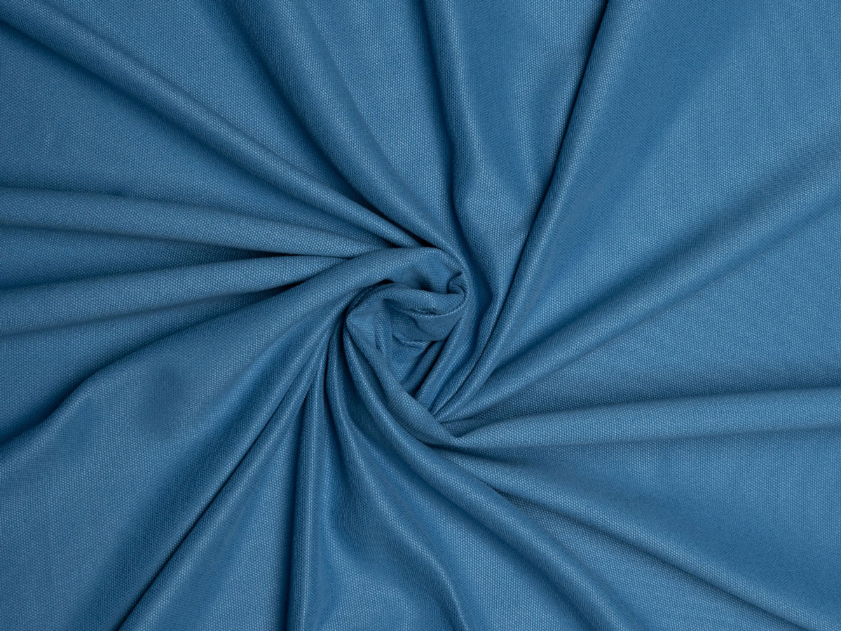 modern blue print curtain