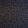 mozaic blue print curtain