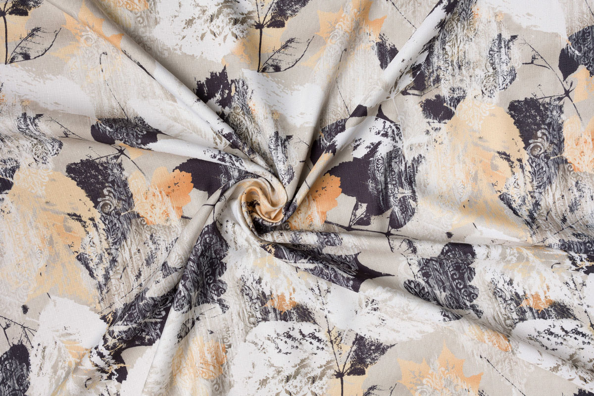 proza beige print curtain