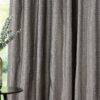 zen grey print curtain