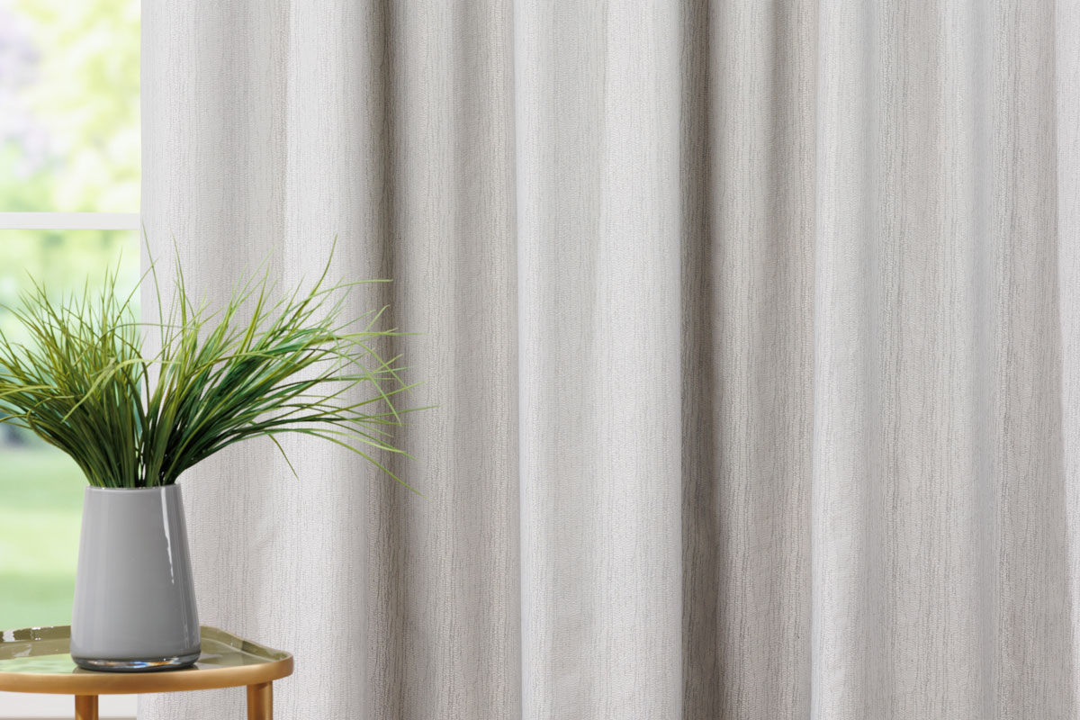 nordic grey print curtain