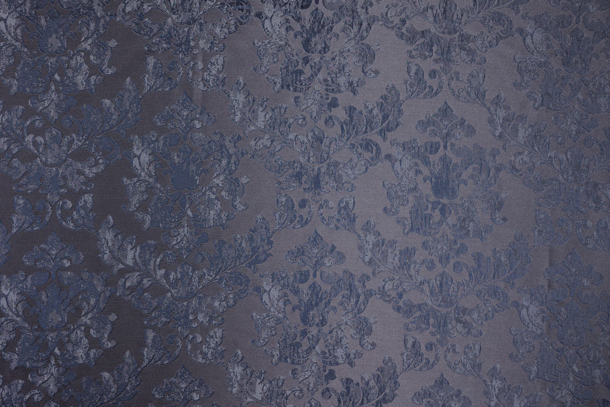 futuro blue print curtain