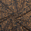 rioja brown print curtain