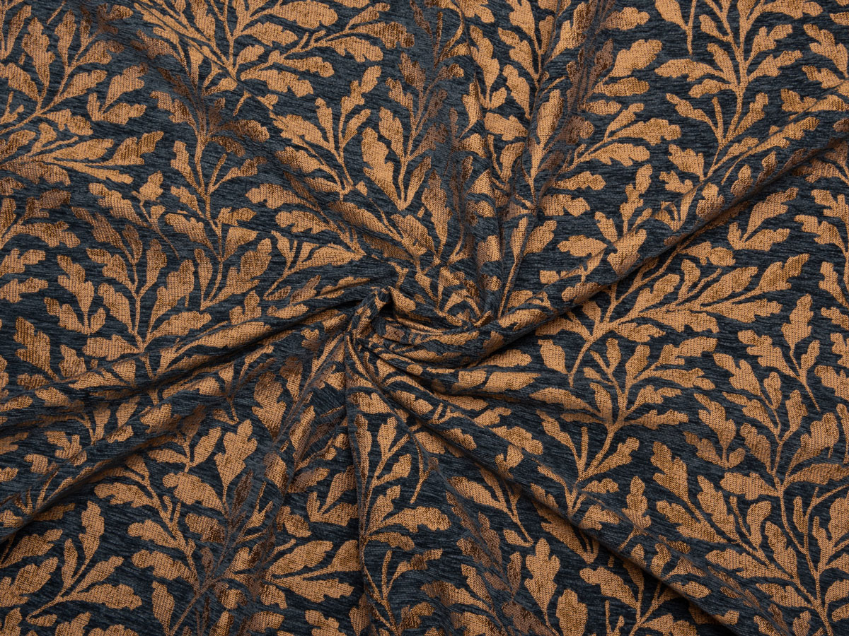rioja brown print curtain