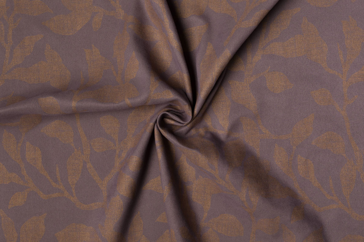 lagos brown print curtain