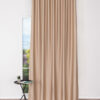 sydney beige print curtain
