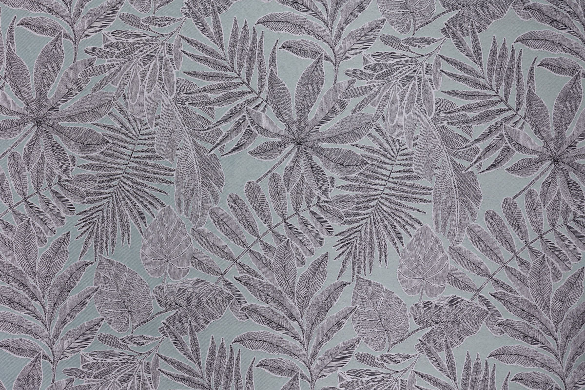 sonos green print curtain